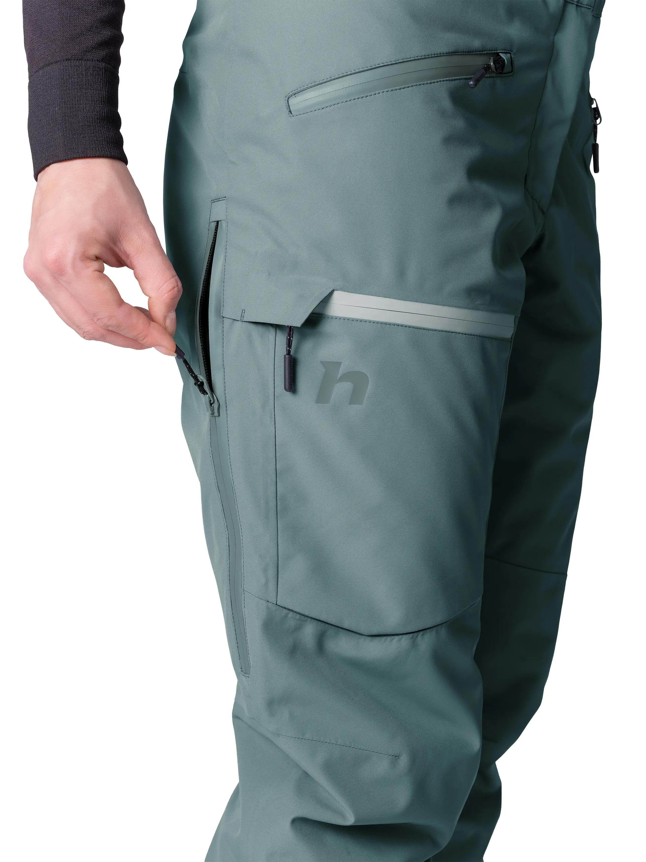 Calças de esqui impermeáveis e com isolamento térmico para mulher Hannah 6/6