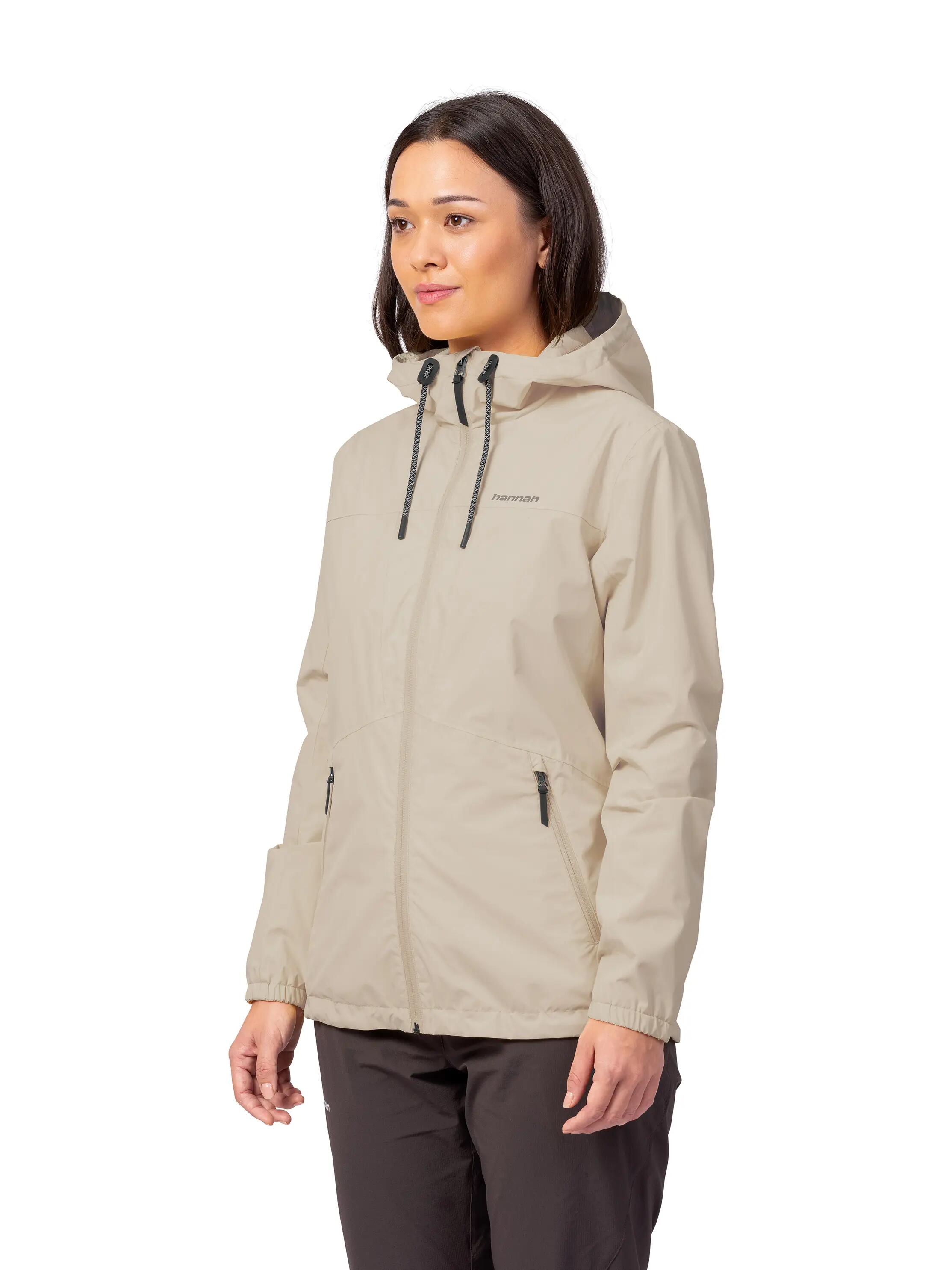 Veste de randonnée imperméable à capuche pour femme Hannah 5/8