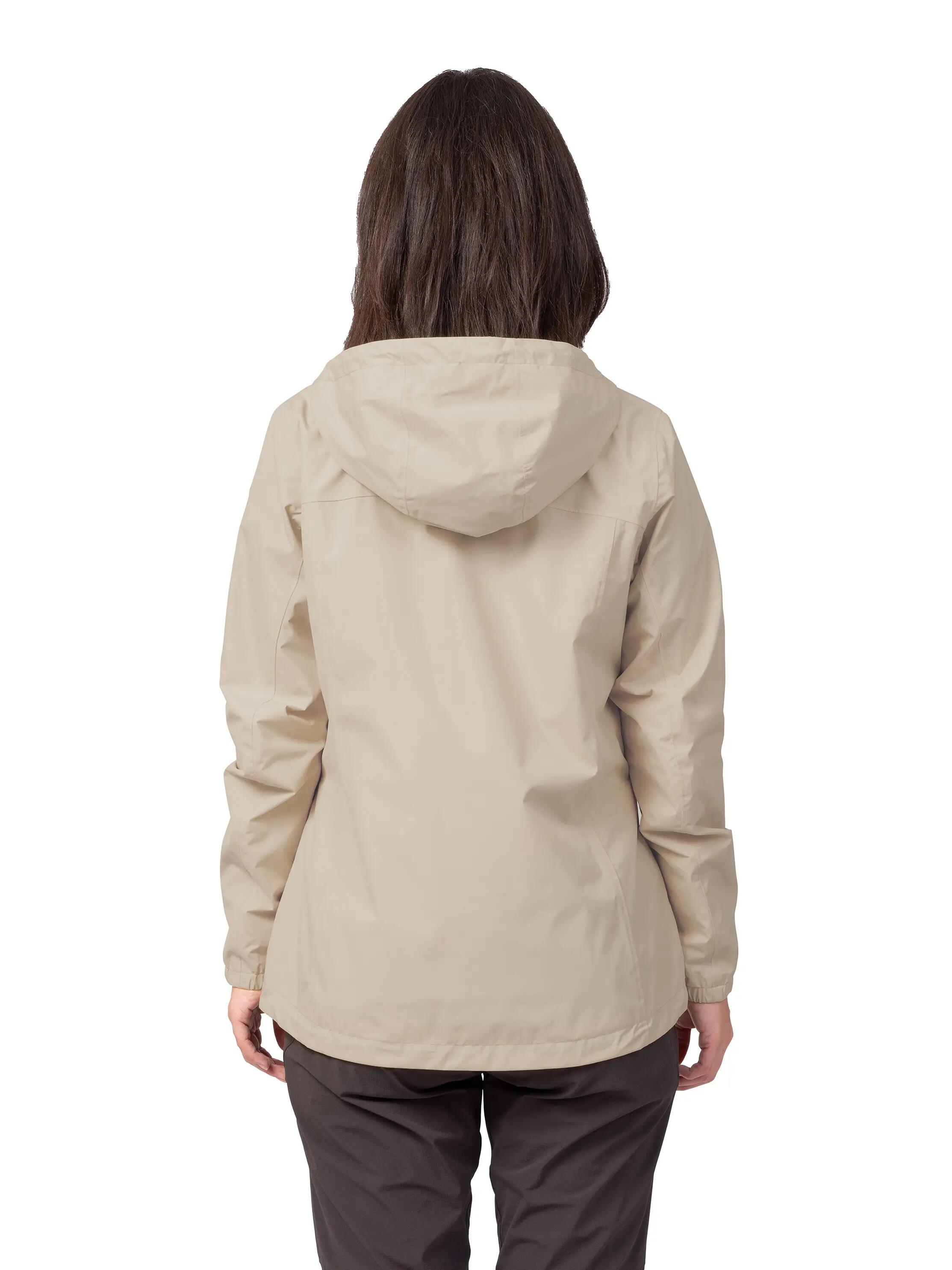 Veste de randonnée imperméable à capuche pour femme Hannah 4/8