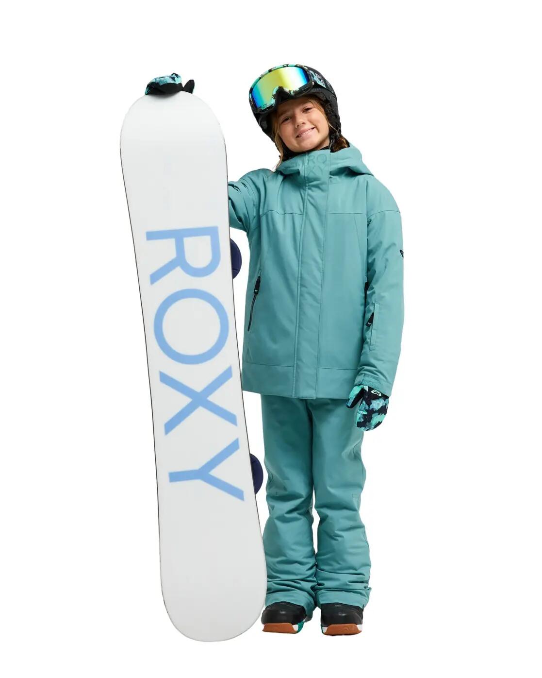 Funktionelle Schneejacke ICE BOUNDED 10K Blau Meisjes 8-16 4/4