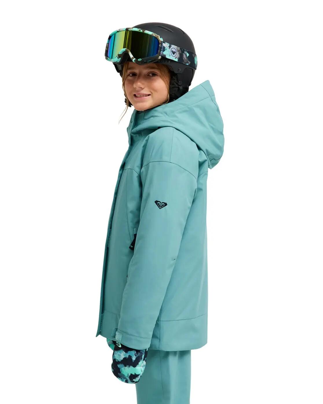 Funktionelle Schneejacke ICE BOUNDED 10K Blau Meisjes 8-16 3/4