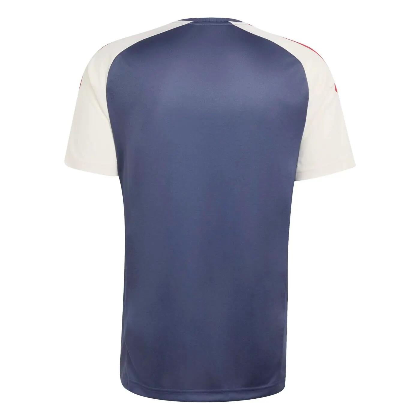 Camiseta Adidas Performance France Rugby Azul y beige 2/7