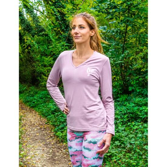 T-shirt manches longues femme Les Poulettes Fitness