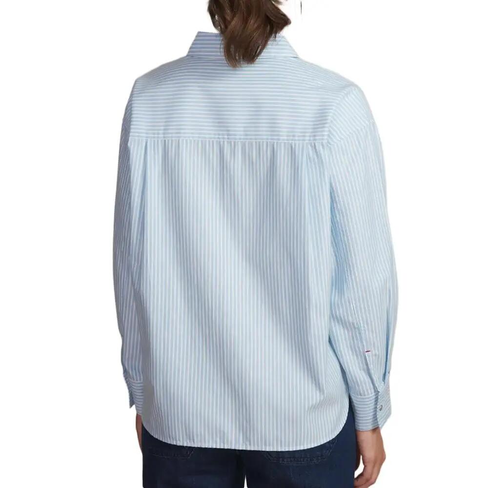 Camicia Donna a Righe Blu TBS Oxygene 3/3