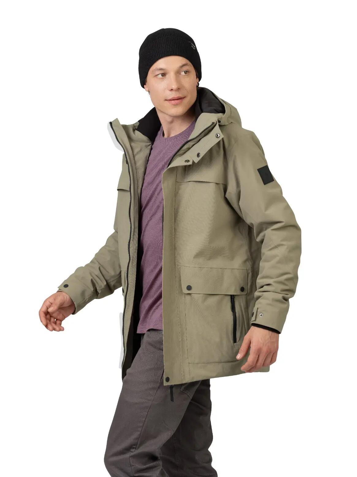 Casaco de inverno impermeável e com isolamento térmico para homem Hannah 7/8
