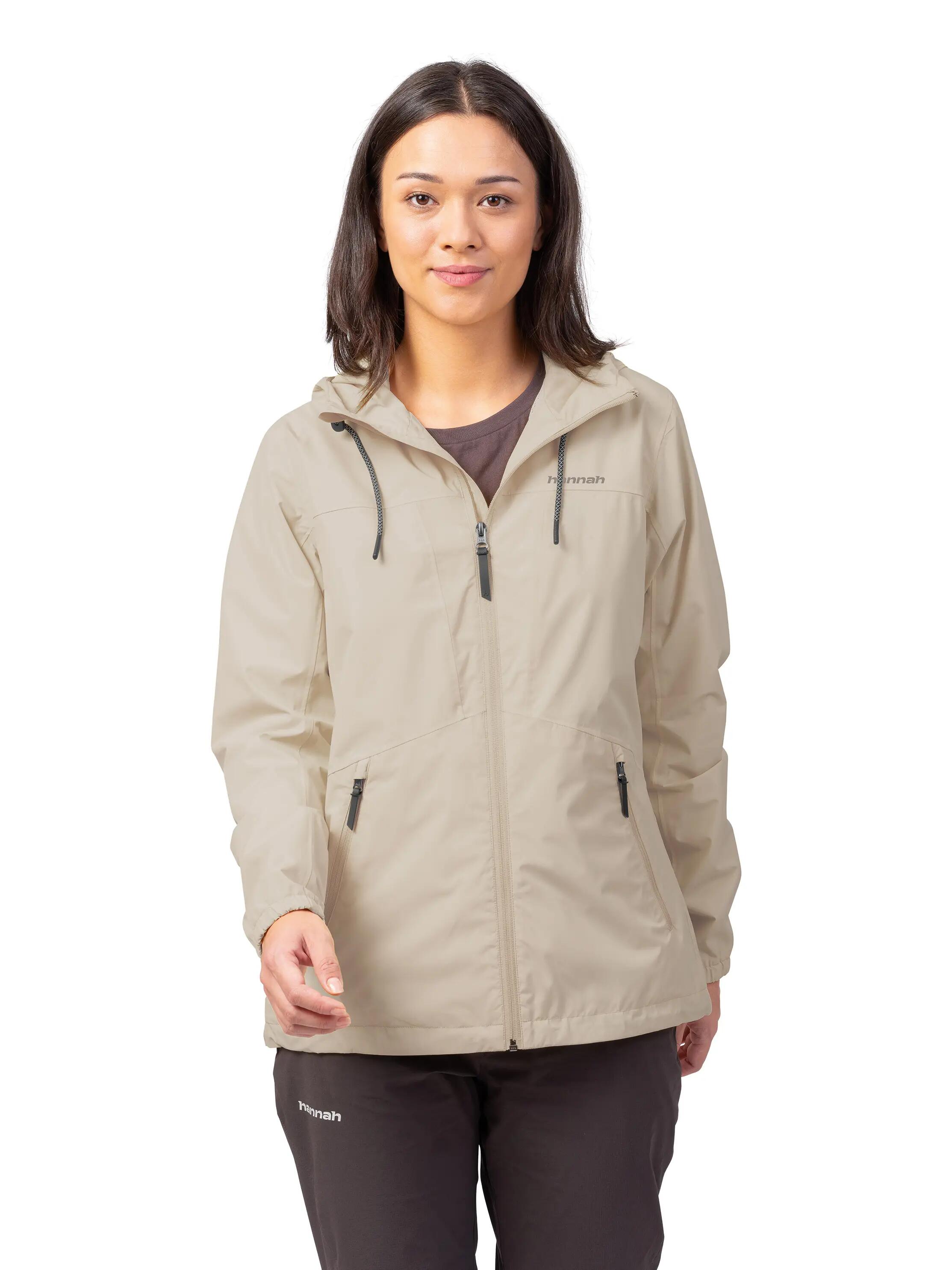 Veste de randonnée imperméable à capuche pour femme Hannah 2/8