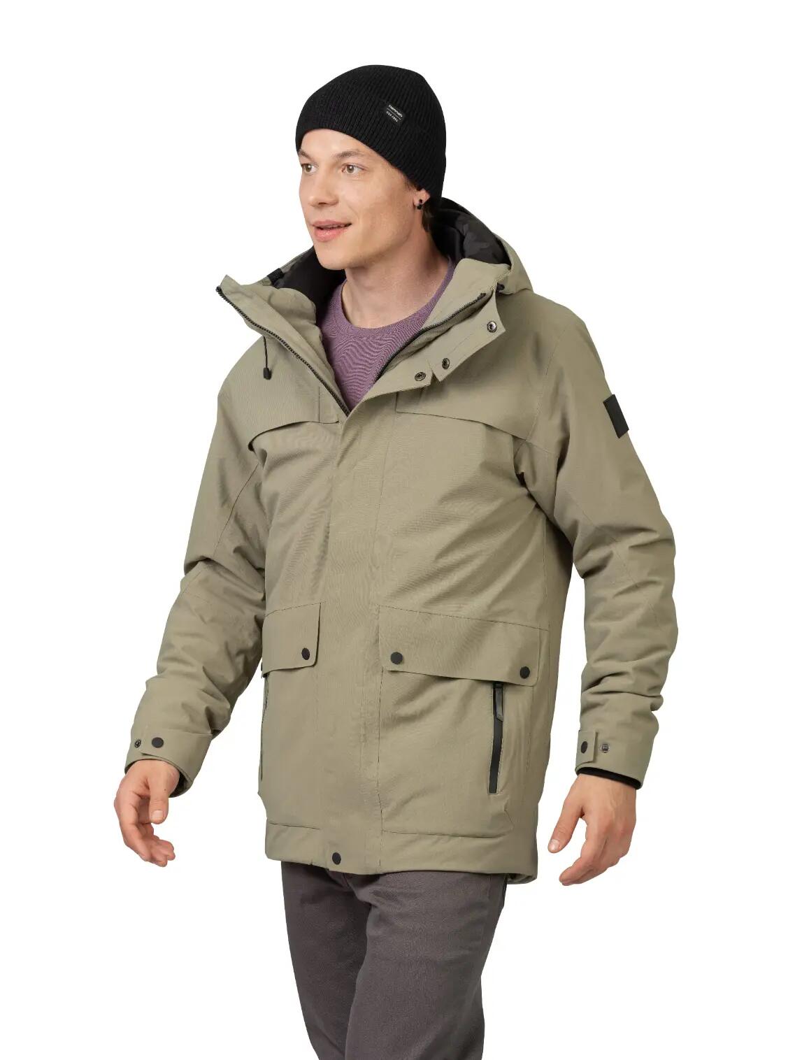 Casaco de inverno impermeável e com isolamento térmico para homem Hannah 6/8