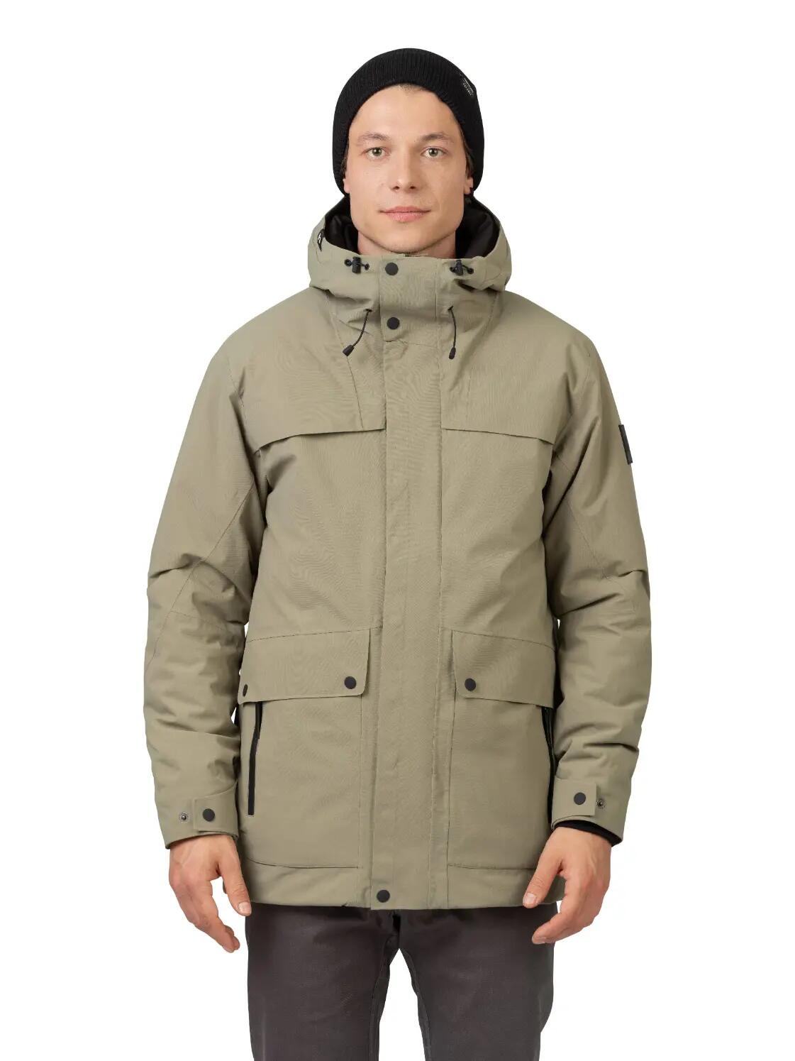 Casaco de inverno impermeável e com isolamento térmico para homem Hannah 4/8