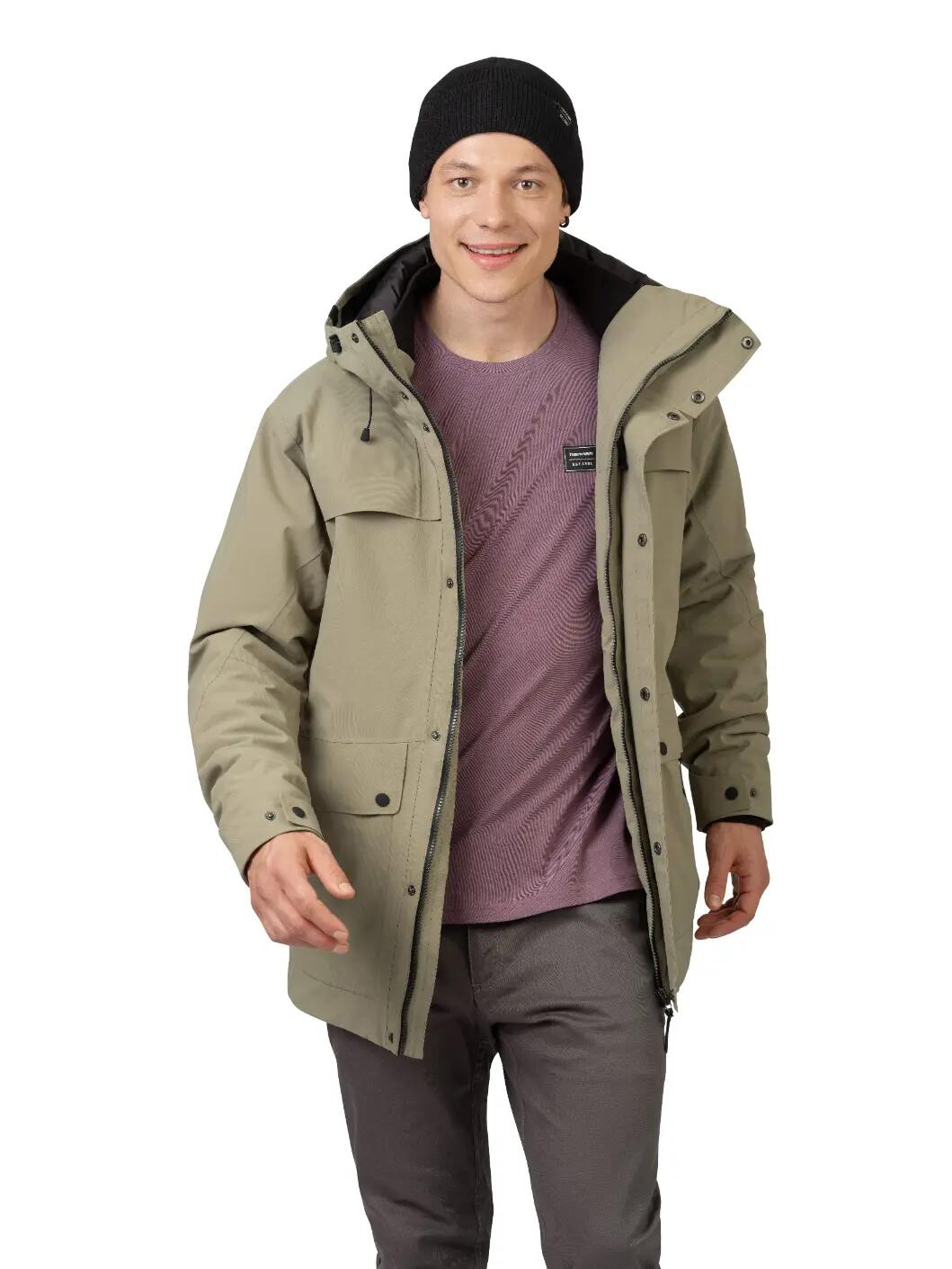 Casaco de inverno impermeável e com isolamento térmico para homem Hannah 2/8