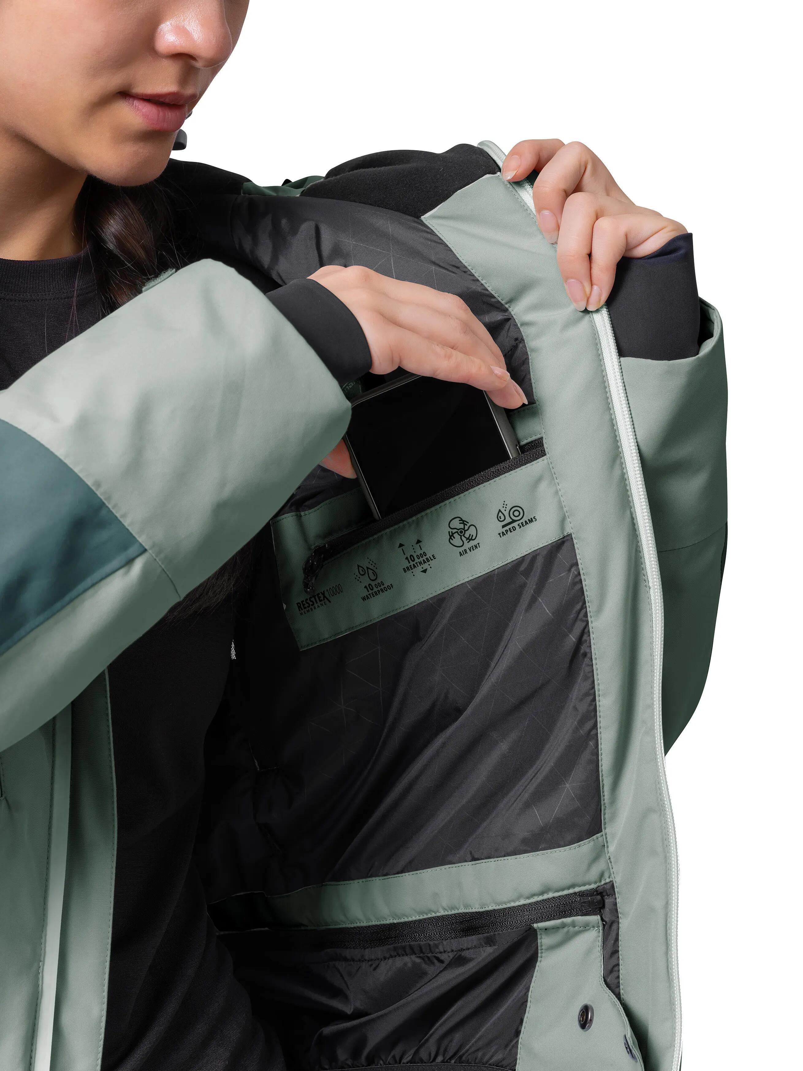 Wasserdichte, isolierte Damen-Skijacke „Hannah“ 13/15