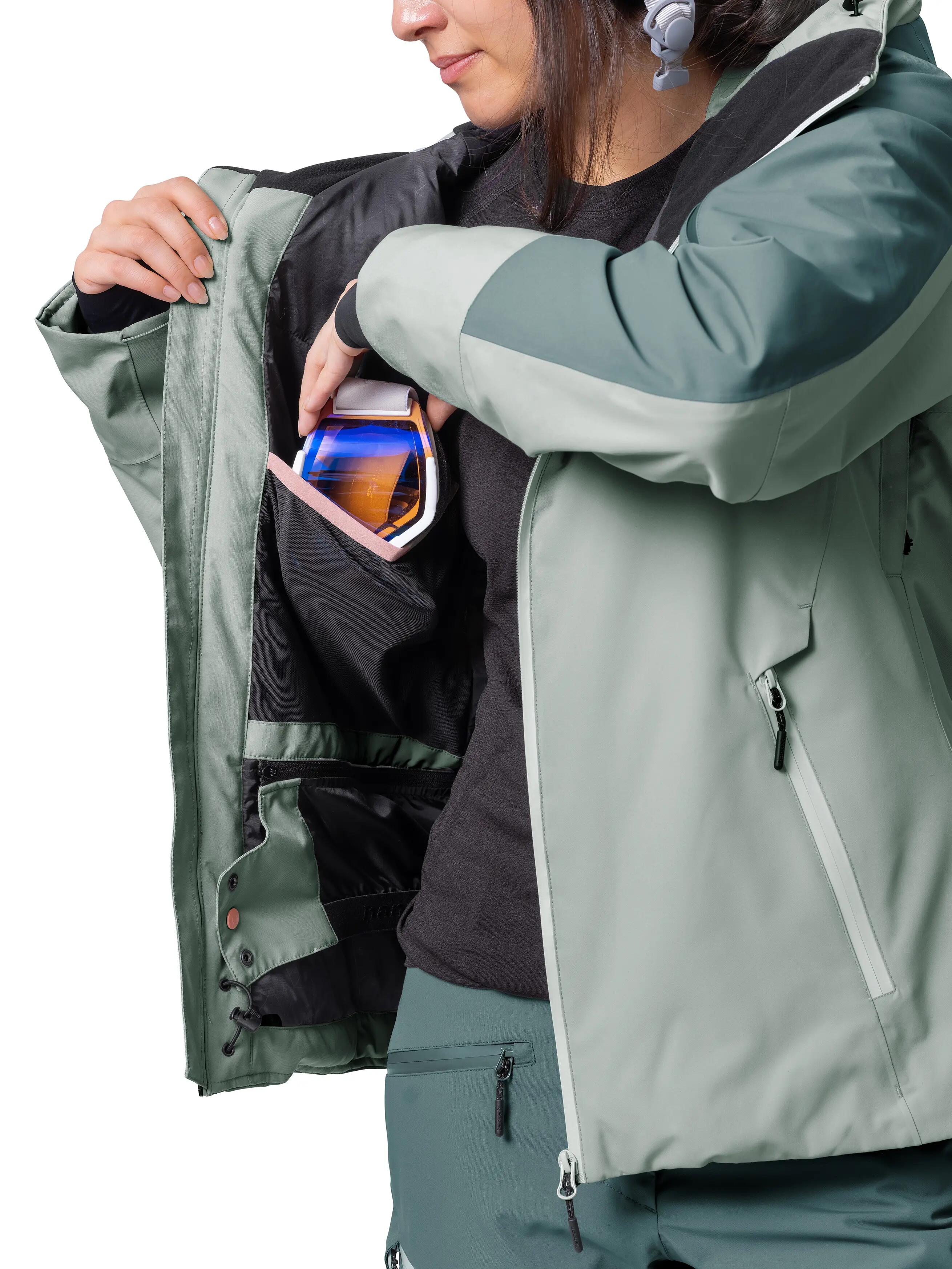 Wasserdichte, isolierte Damen-Skijacke „Hannah“ 12/15