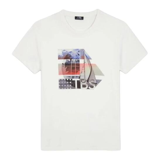 T-Shirt Blanc Homme TBS TERELTEE