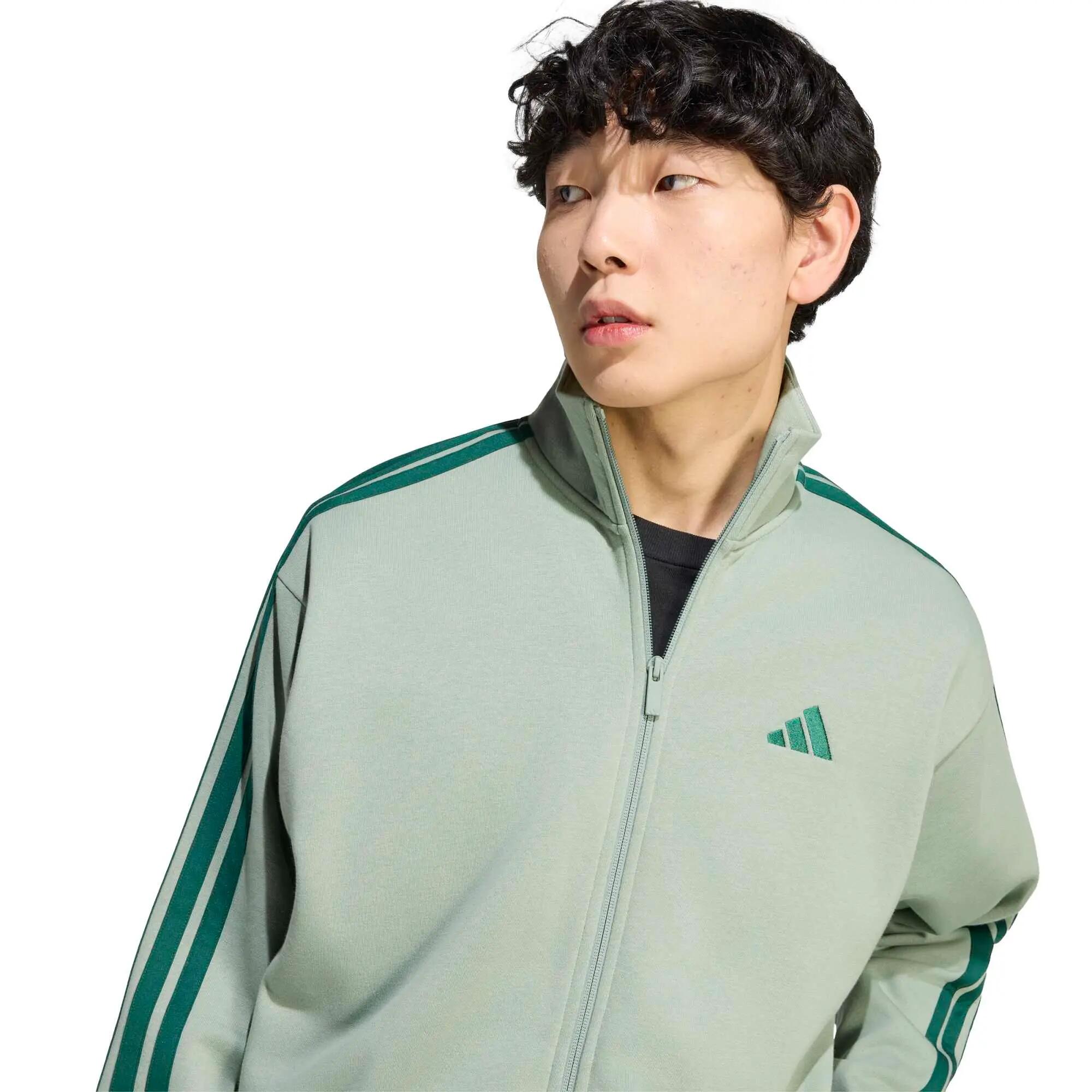 adidas Herren Trainingsanzug 3-Stripes Fleece Tracksuit 4/7