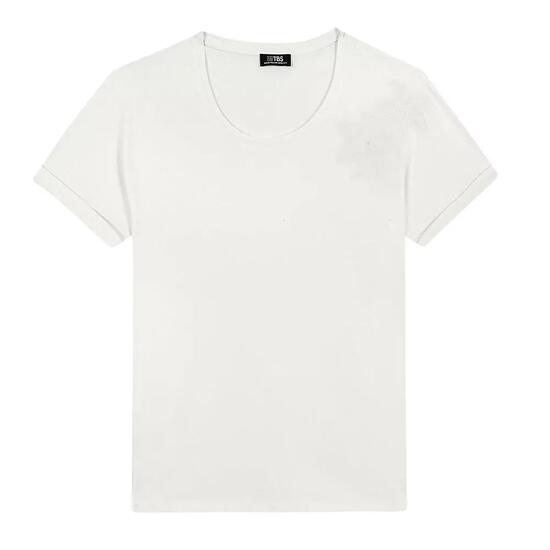 T-Shirt Blanc Femme TBS NADEATEE