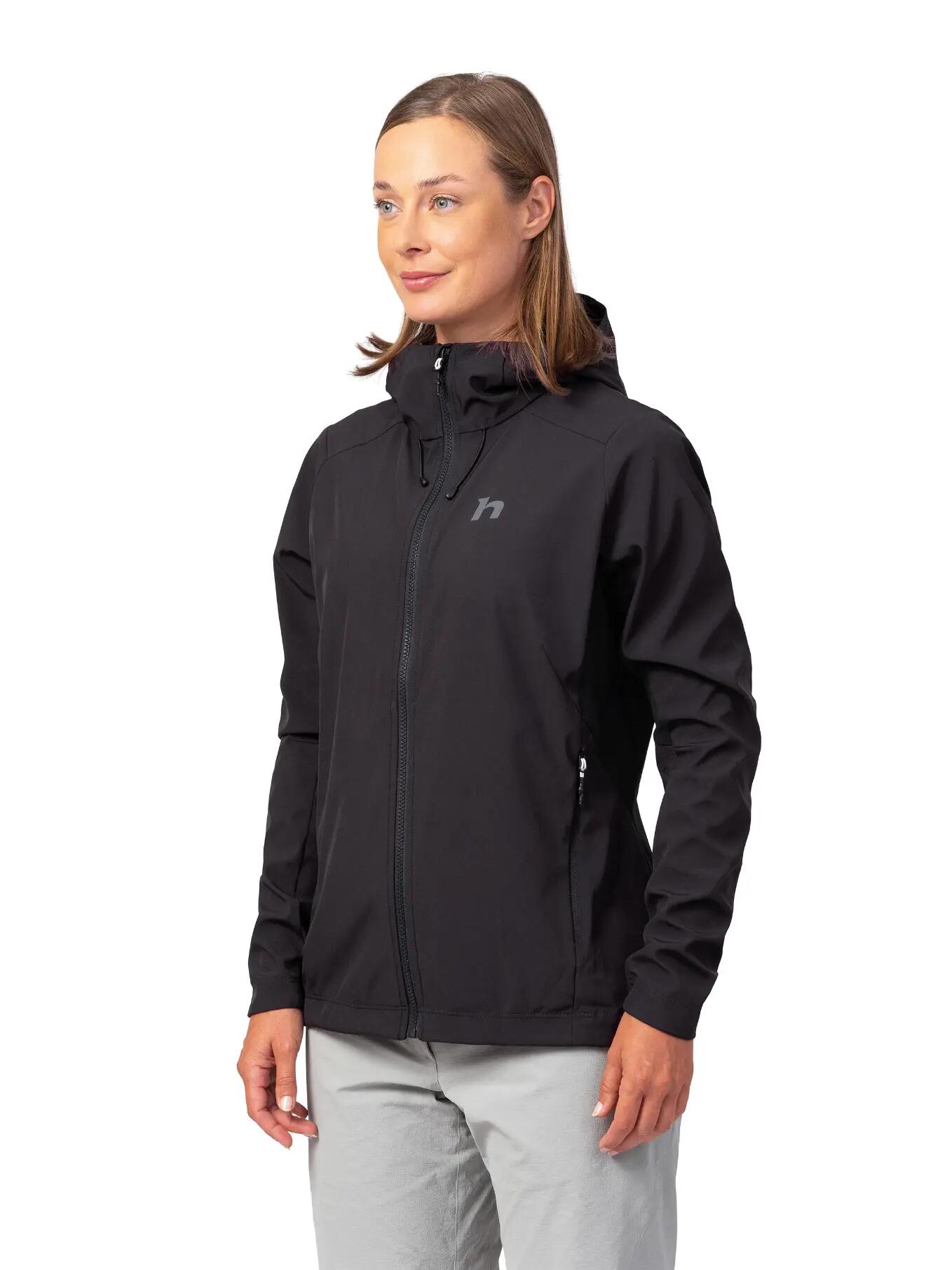 Hannah stretch softshell-jas met capuchon voor dames 6/8