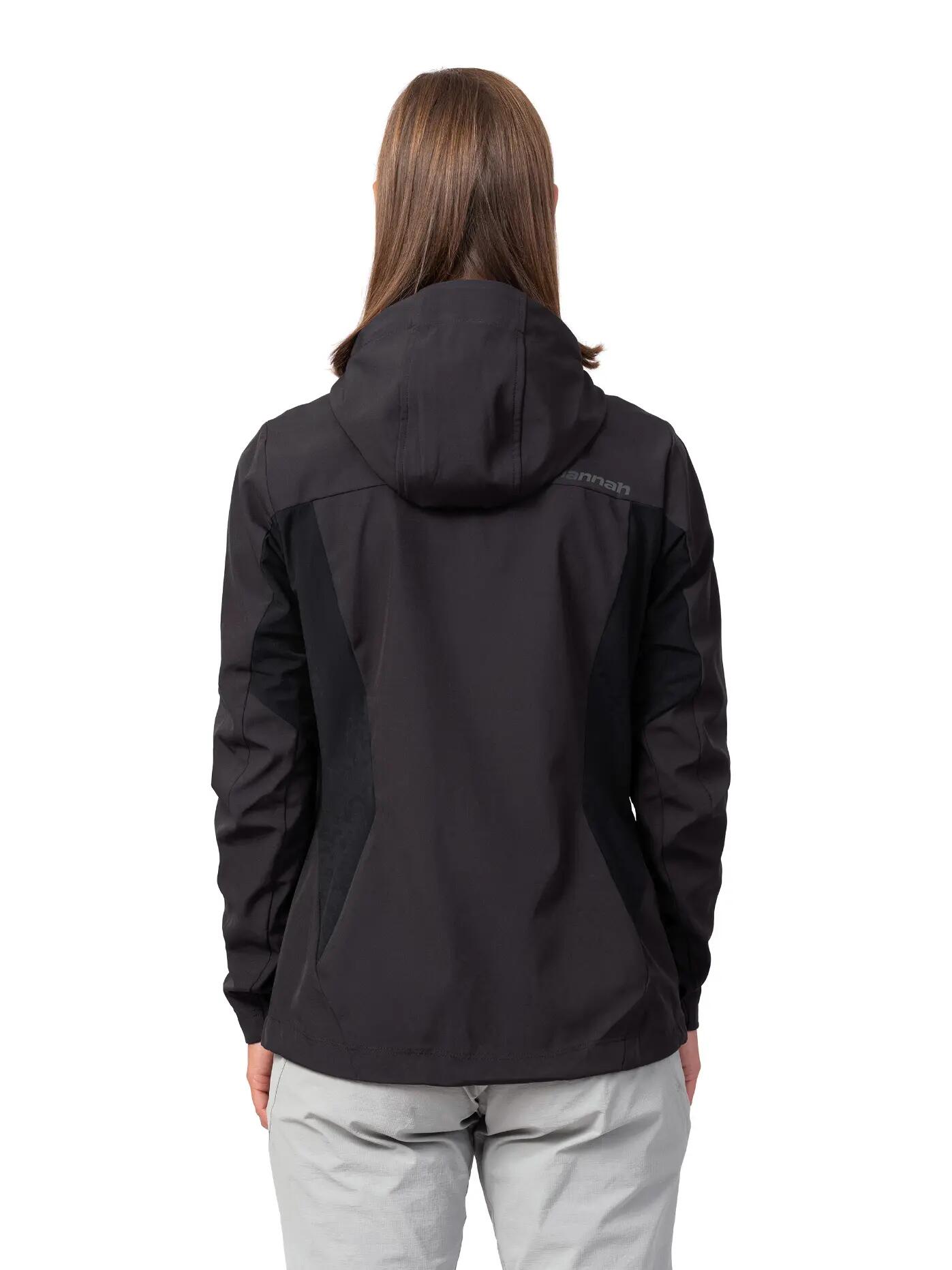 Hannah stretch softshell-jas met capuchon voor dames 5/8
