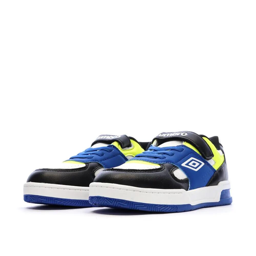 Zapatillas Umbro Travys para Niño Negras/Azules/Amarillas 7/7