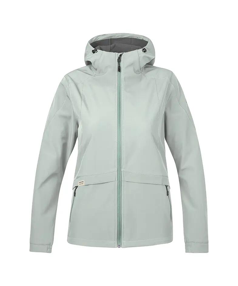Waterdichte softshell-jas met capuchon voor dames, Hannah 1/8