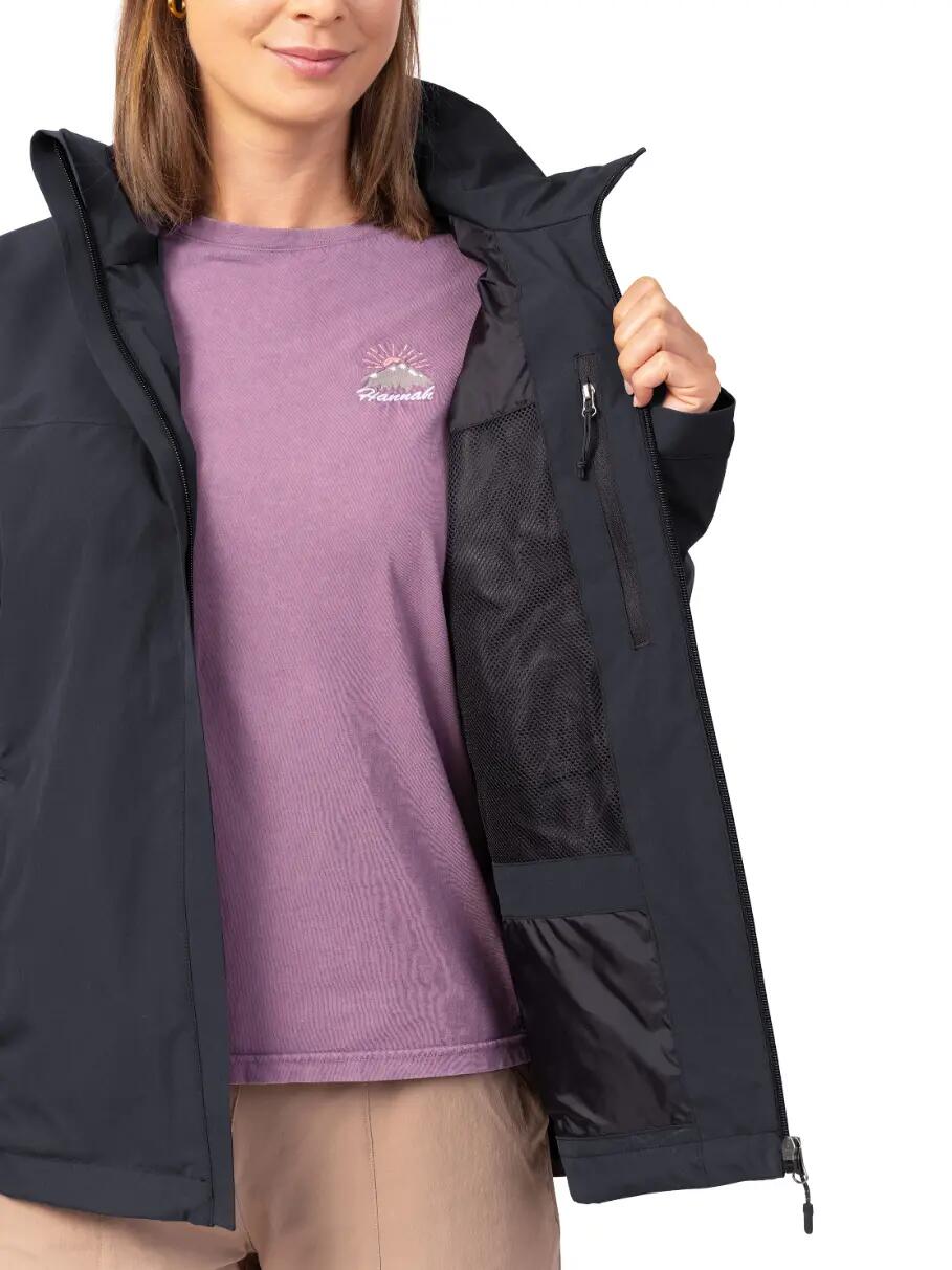 Giacca da trekking impermeabile da donna Hannah 8/8