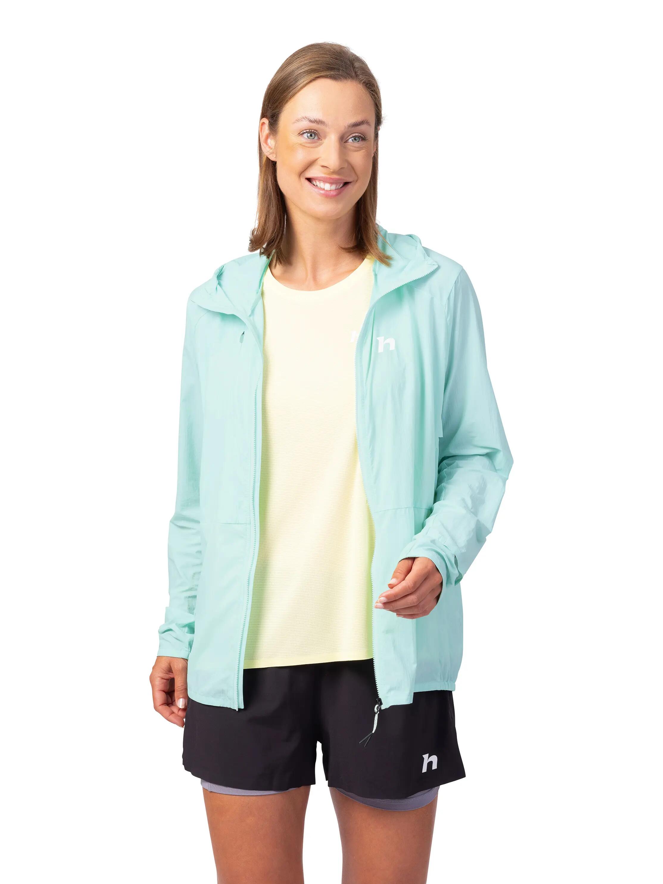 Giacca da corsa leggera da donna con cappuccio Hannah 7/8