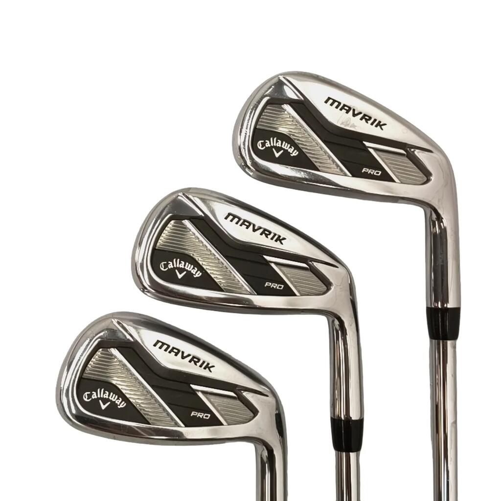Callaway Mavrik Pro Iron Set / 4-PW+AW / Flex Stiff / Steel
