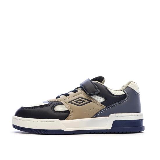 Baskets Blanches/Marine/Noires Garçon Umbro Travys