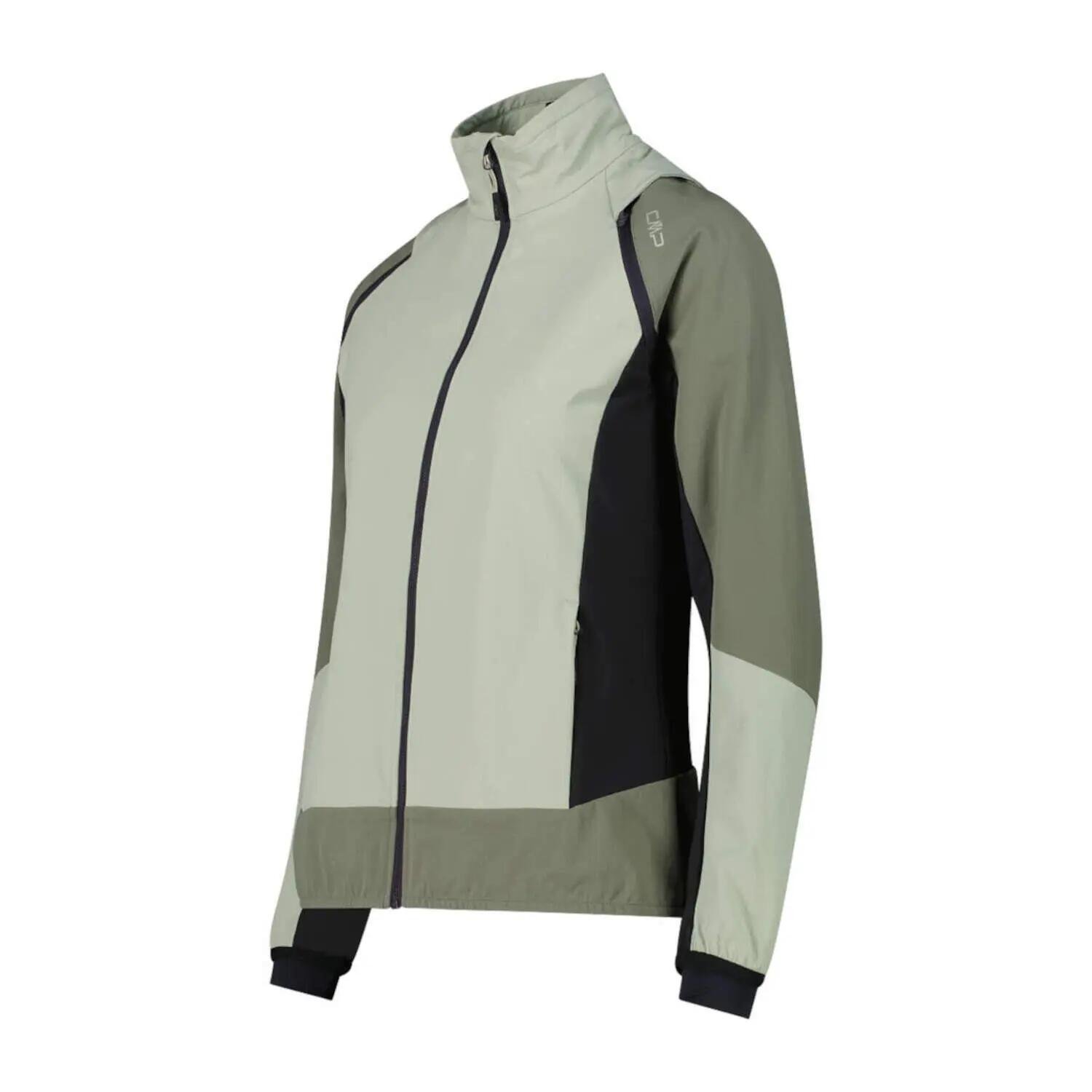 Giacca impermeabile ibrida con maniche removibili donna CMP 10/14
