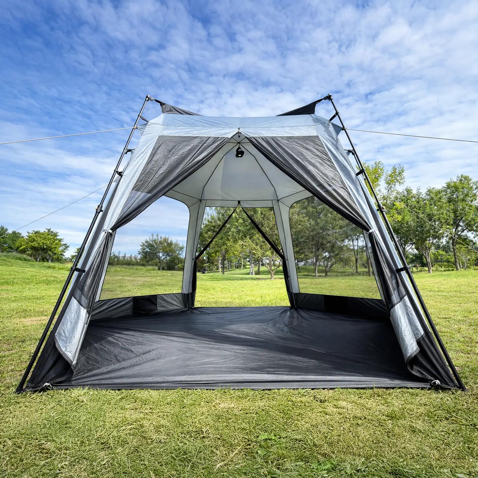 Pabellón automático Cairo Q Camping Quick Up Festival Garden Tent UPF50+ 7/7
