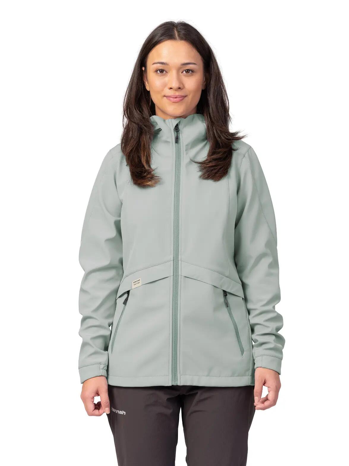 Waterdichte softshell-jas met capuchon voor dames, Hannah 4/8