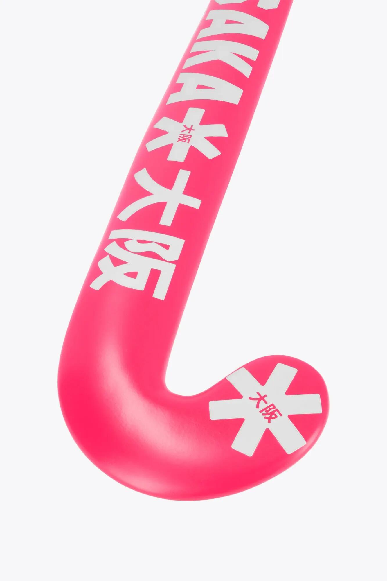 Osaka Indoor Pro Bow GF Stick de Hockey Hot Pink 3/6