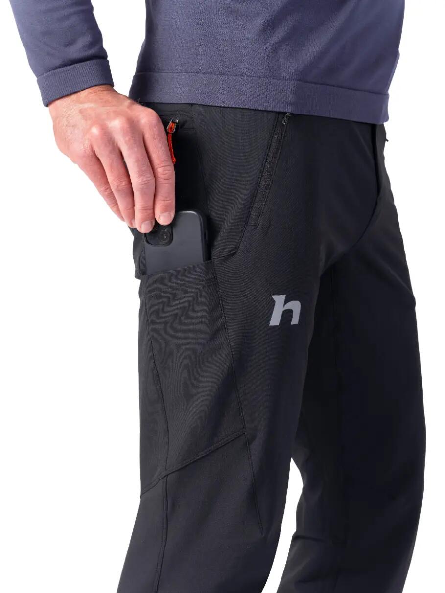 Pantaloni da trekking da uomo in softshell elasticizzato Hannah 4/5