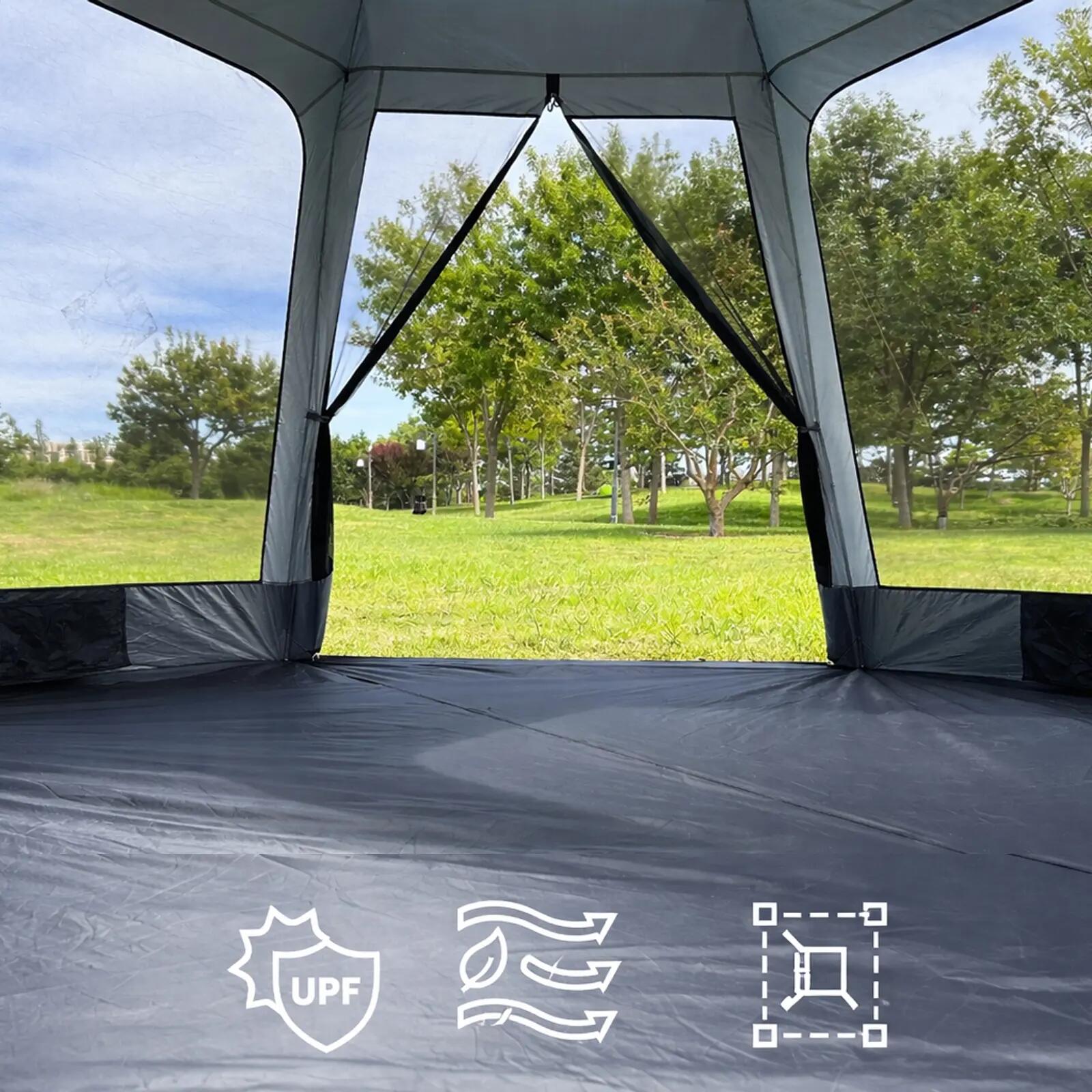 Pabellón automático Cairo Q Camping Quick Up Festival Garden Tent UPF50+ 5/7