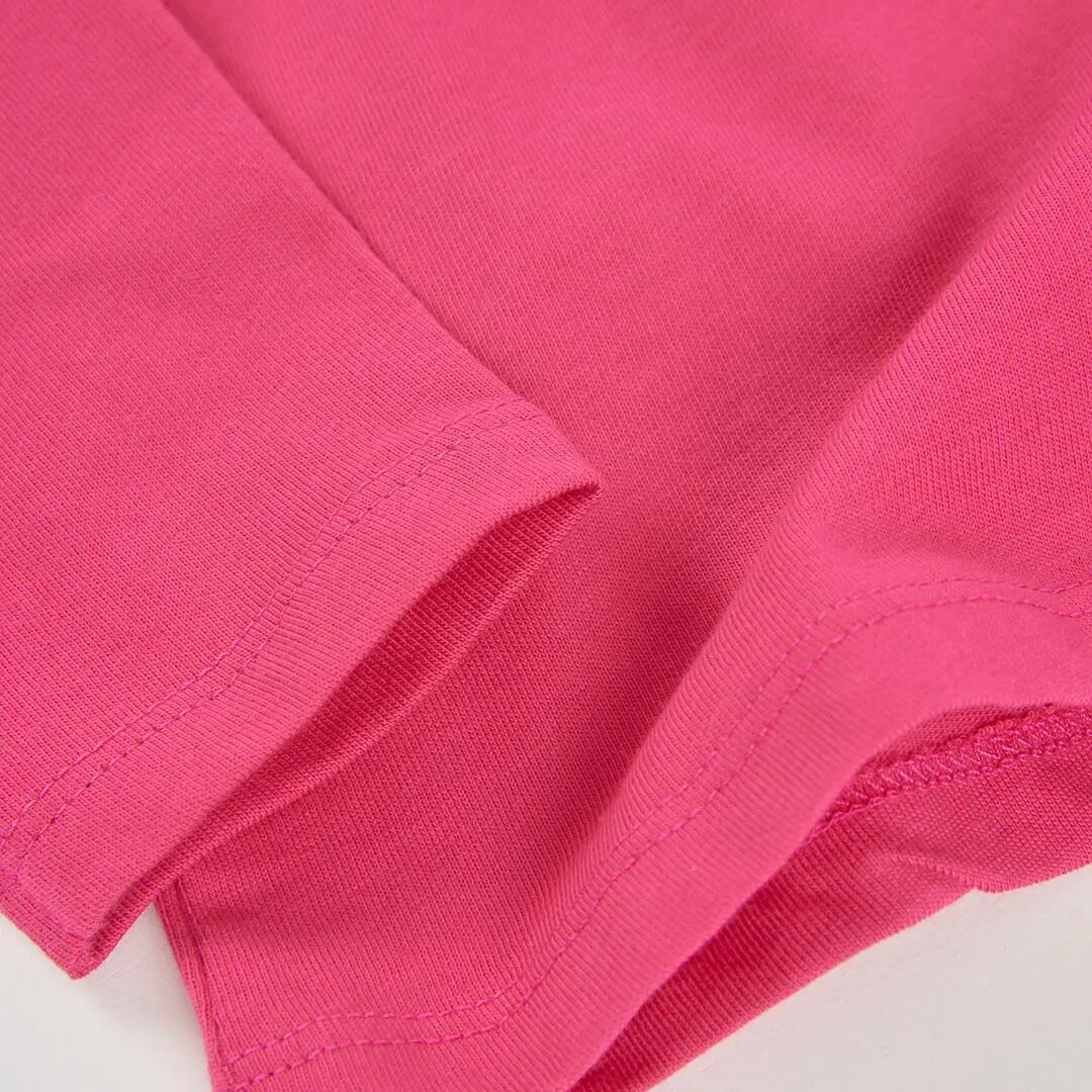 Camiseta punto niña fresa bordado flores 4/4