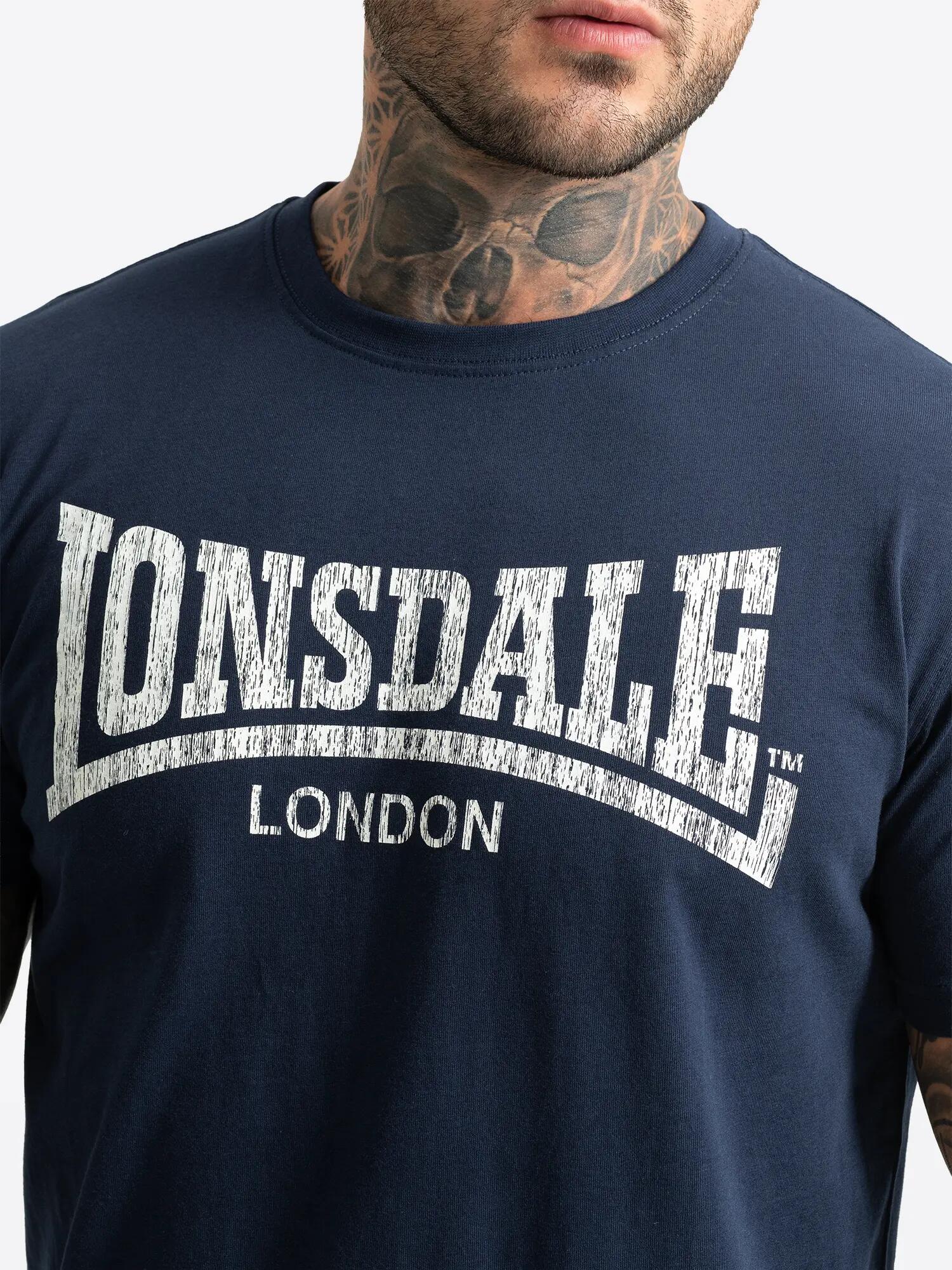 LONSDALE Herren T-Shirt normale Passform LOGO KAI 6/6