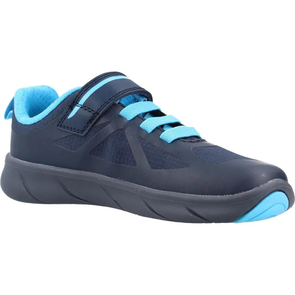 Buty GEOX J668JA 0FU54 J FOOT Niebieski 5/5