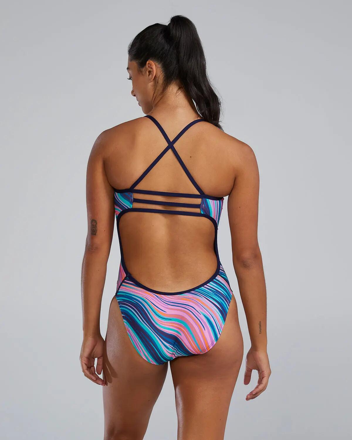 Maillot de bain femme TYR Durafast Elite® Cutoutfit Riptidal 5/5