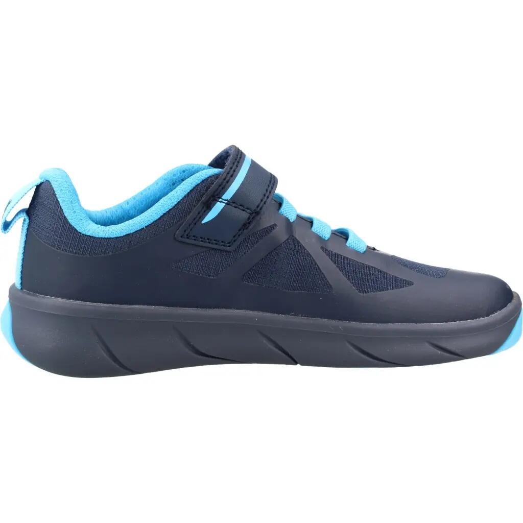 Buty GEOX J668JA 0FU54 J FOOT Niebieski 4/5