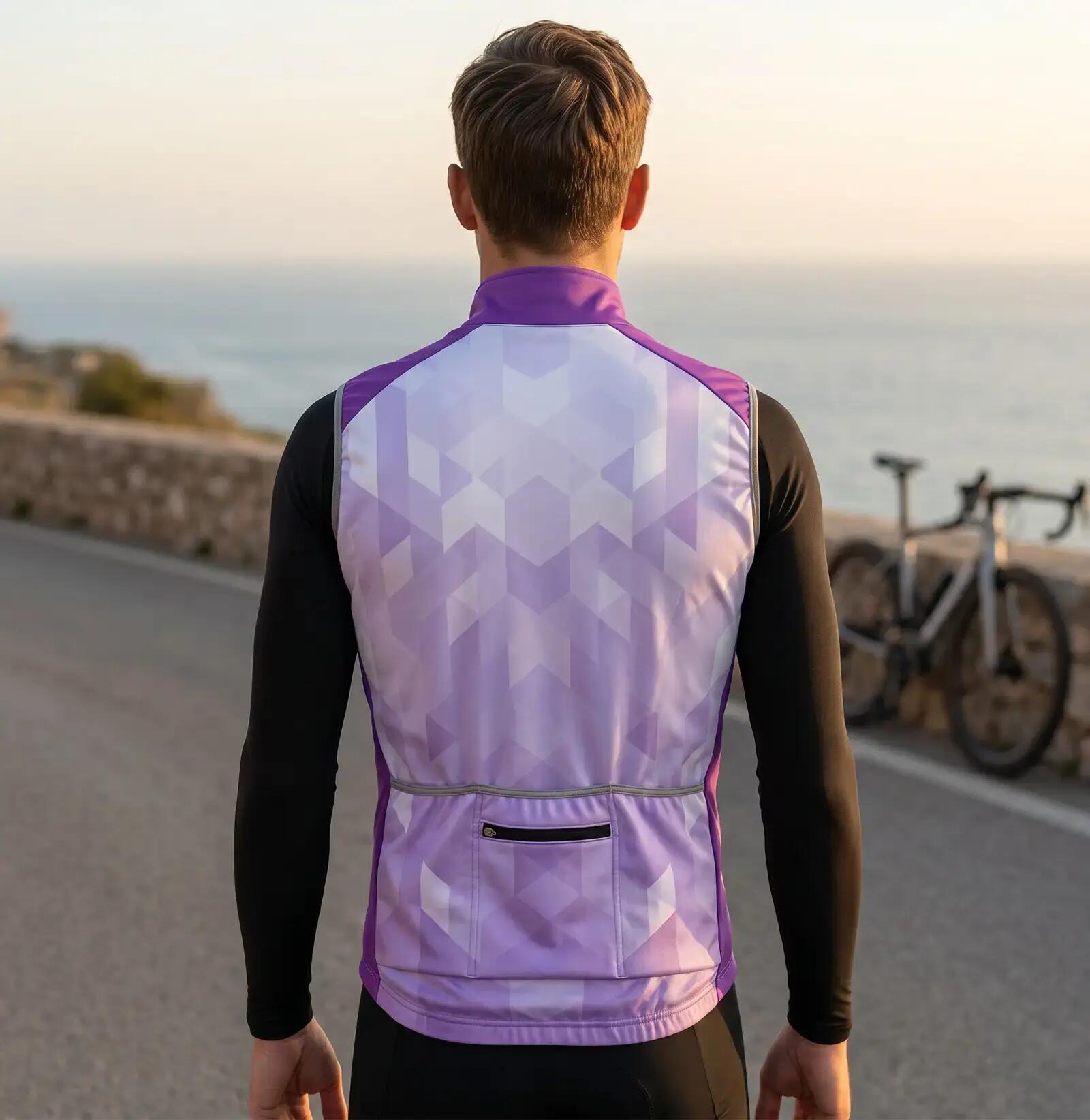 Gilet Antivento Impermeabile Alps Prism - Viola 6/6