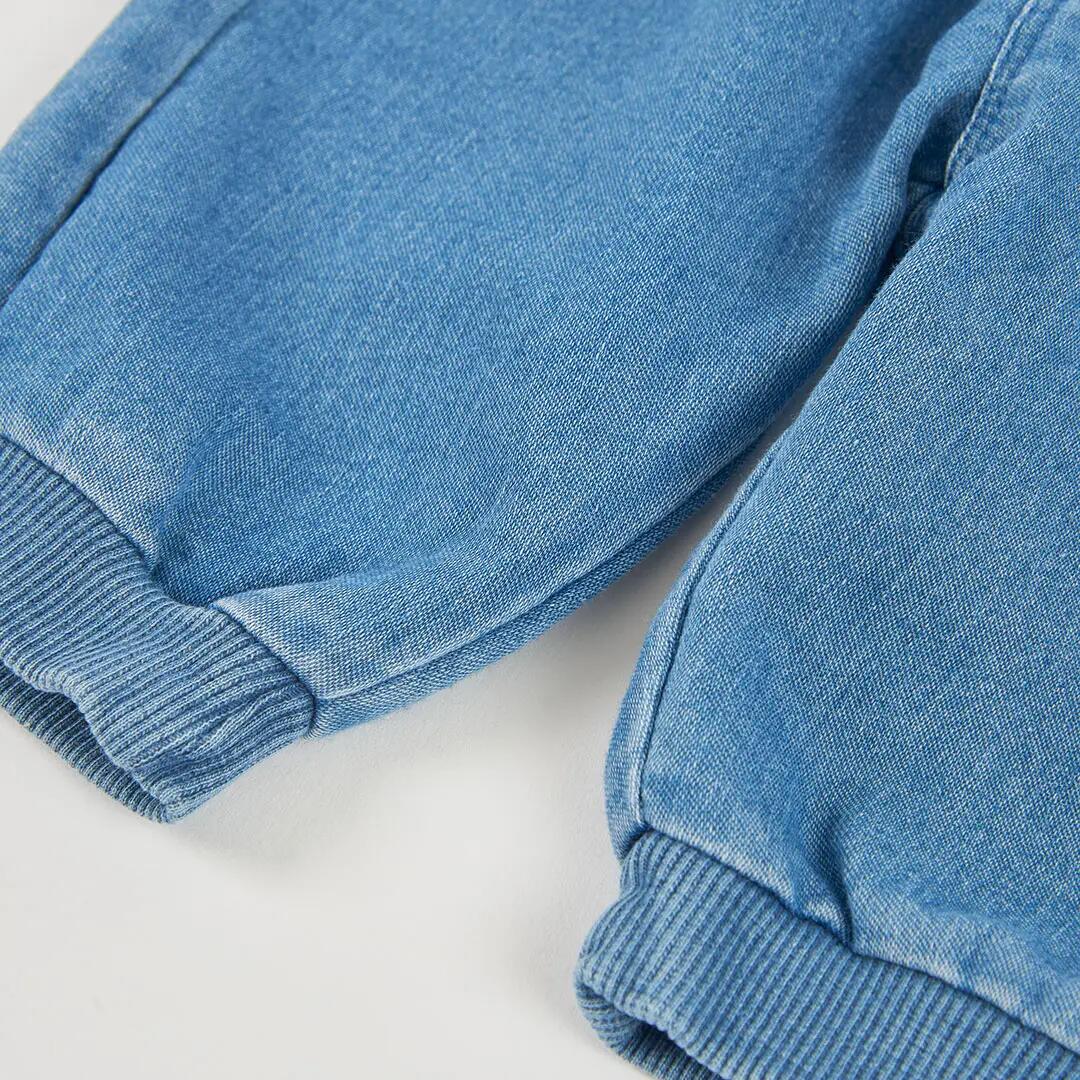 Pantalón denim bebé niño azul 4/4