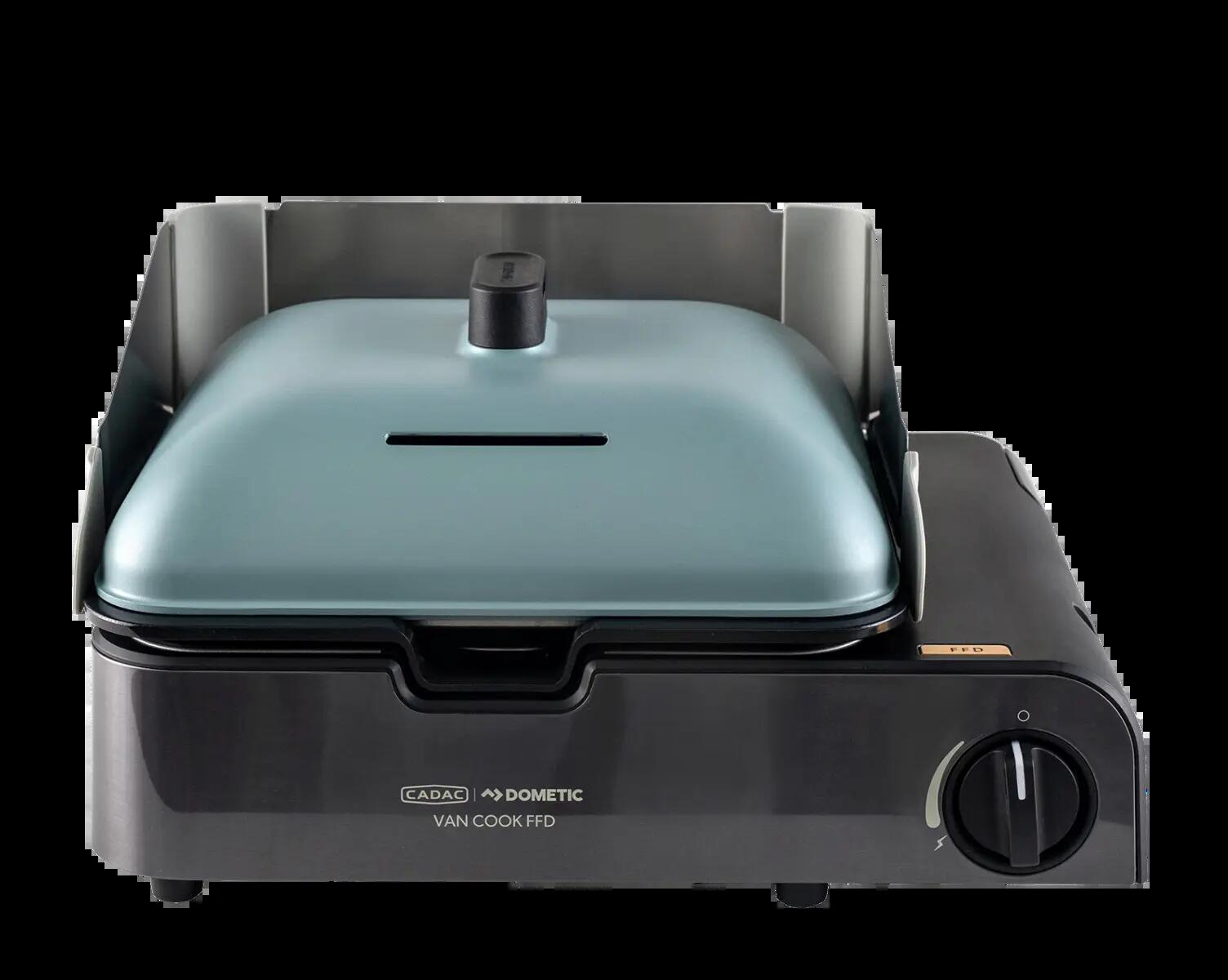 CADAC Van Cook FFD Combo Kompakter Campinggrill - FFD-Flammenschutz 8/9
