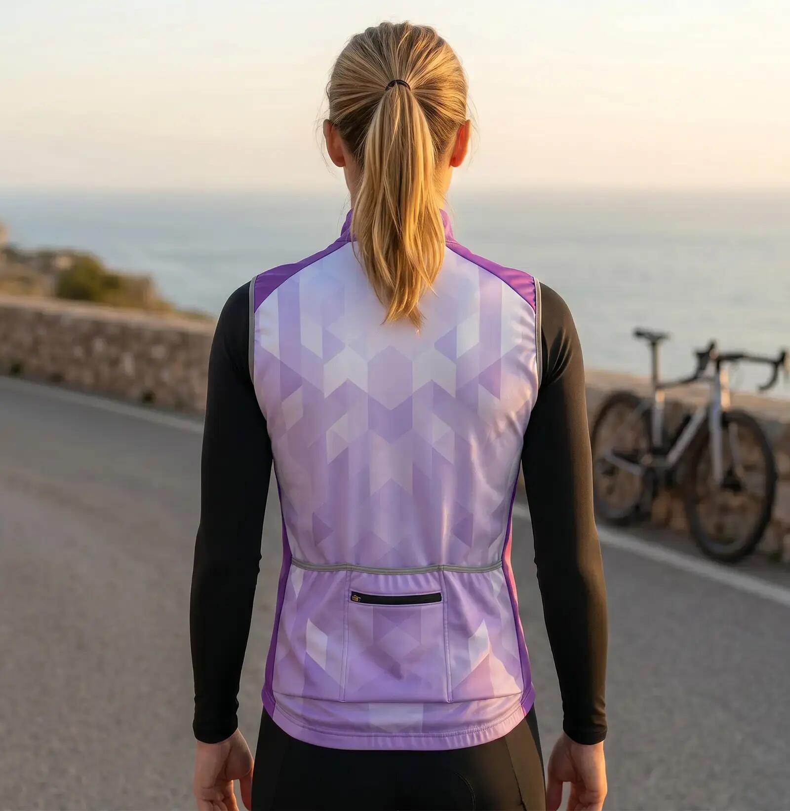 Gilet Antivento Impermeabile Alps Prism - Viola 5/6