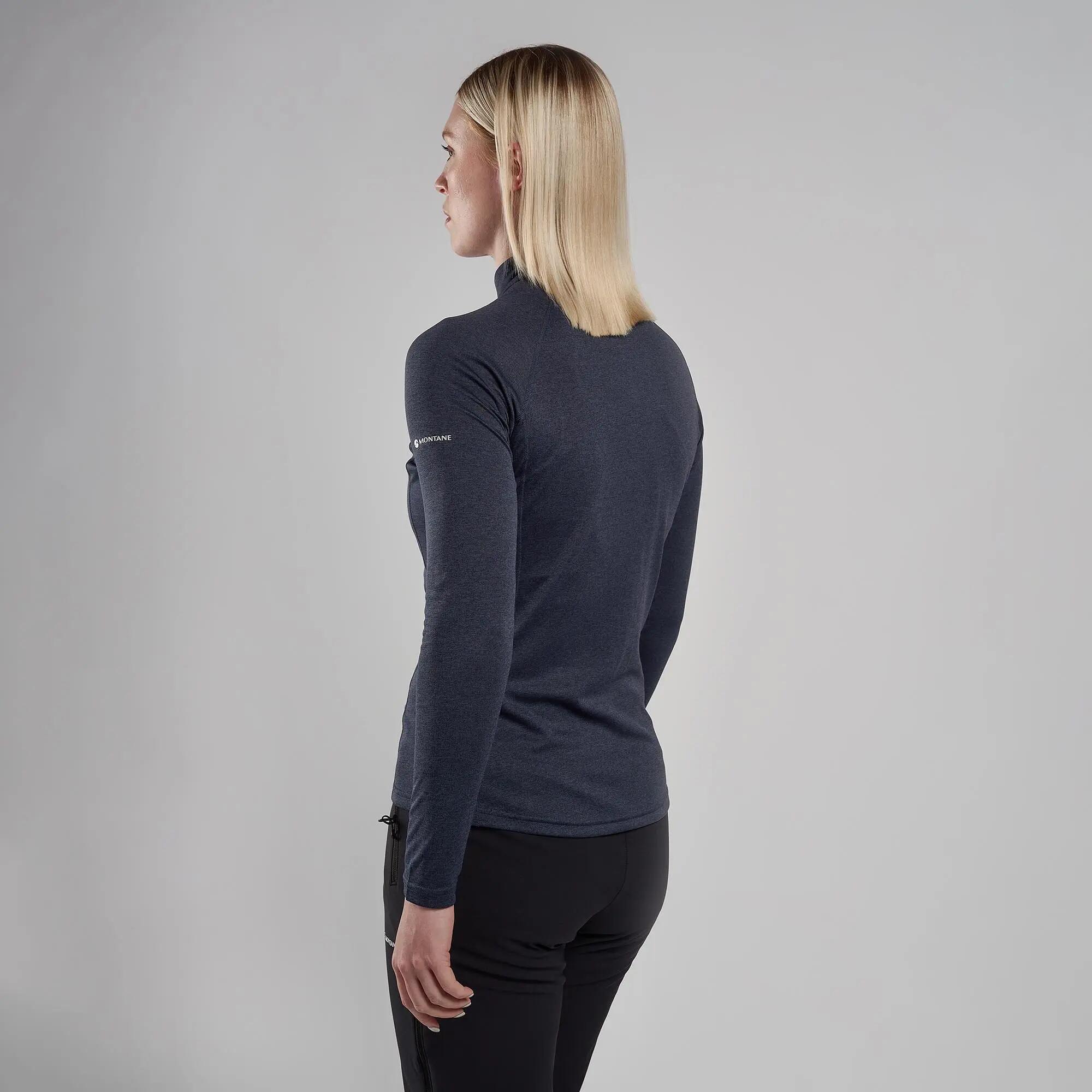 Sous maillot thermique col zippé femme Montane Dart 3/3