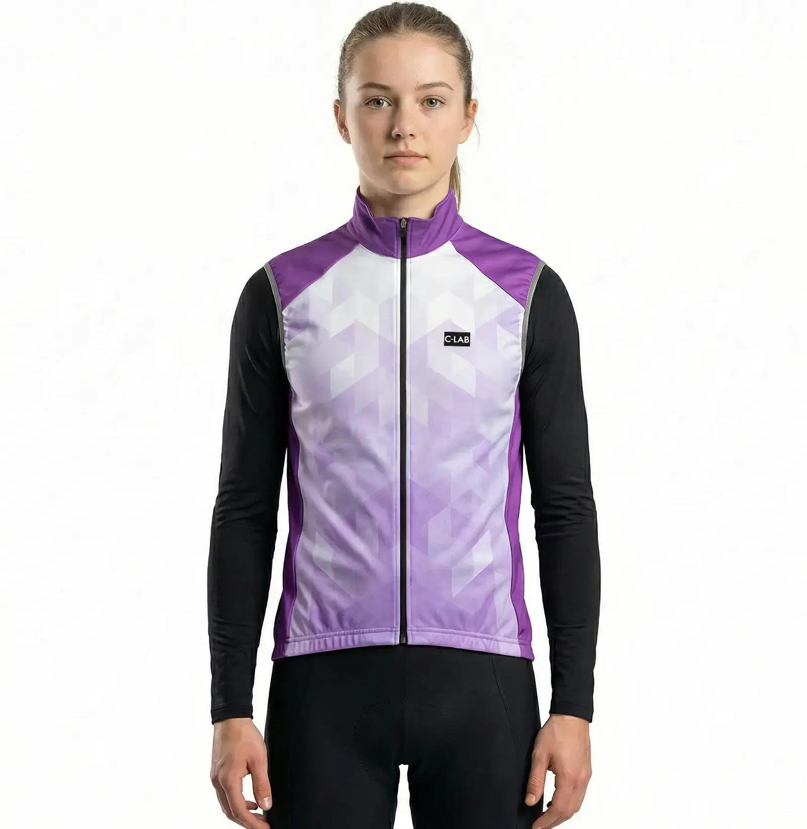 Gilet Antivento Impermeabile Alps Prism - Viola 4/6