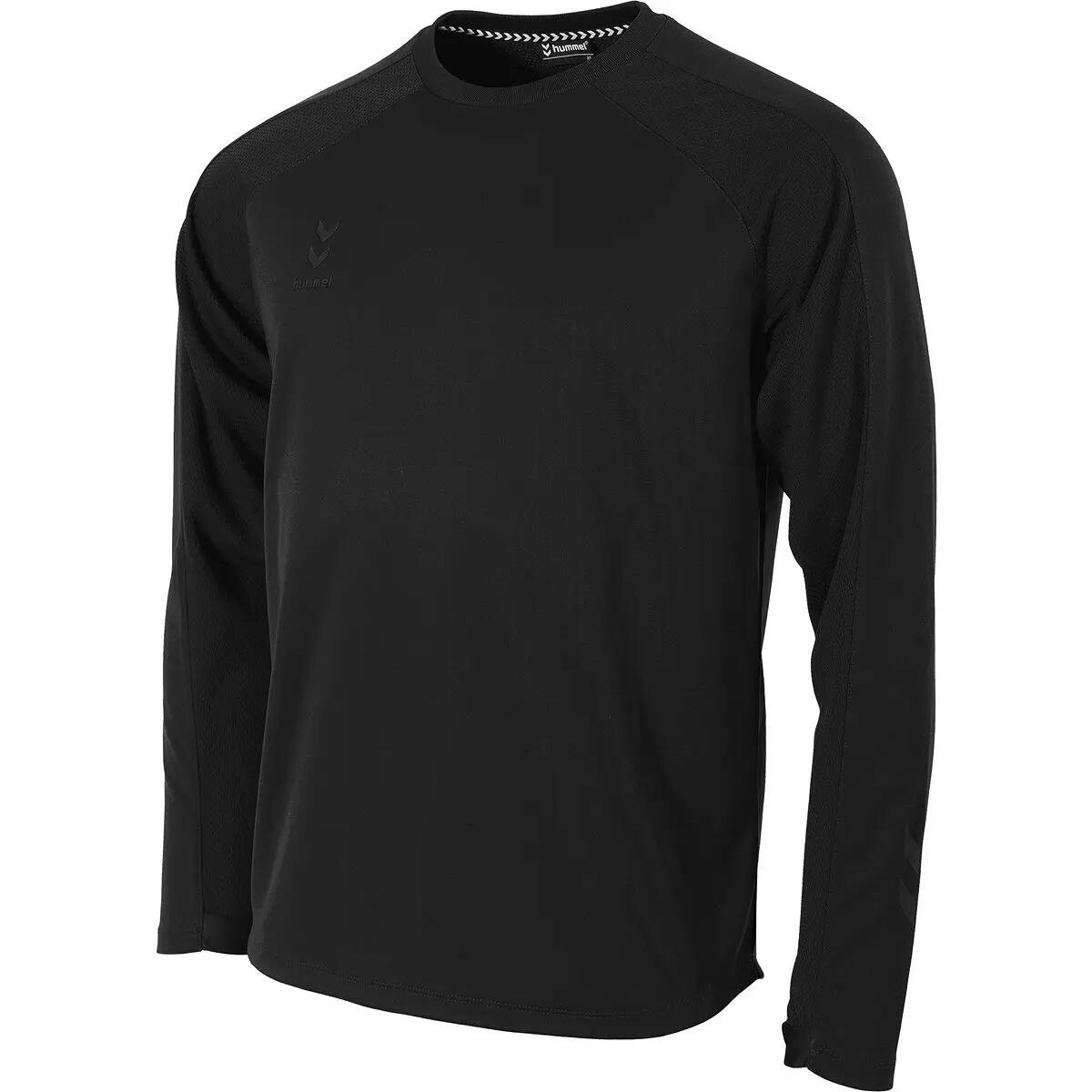 Sweat - sport - homme - chaud, respirant, manches en mesh - Tulsa - noir 2/5