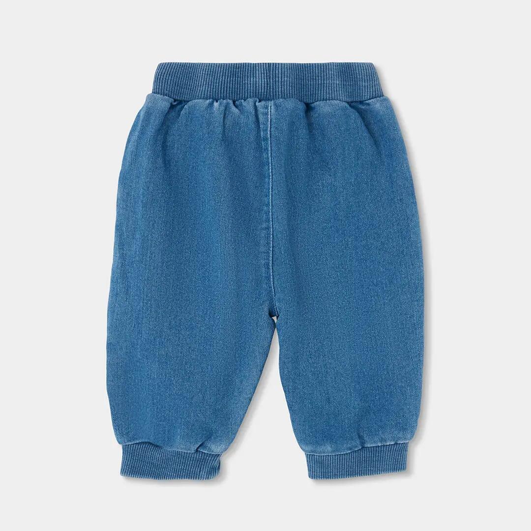 Pantalón denim bebé niño azul 2/4
