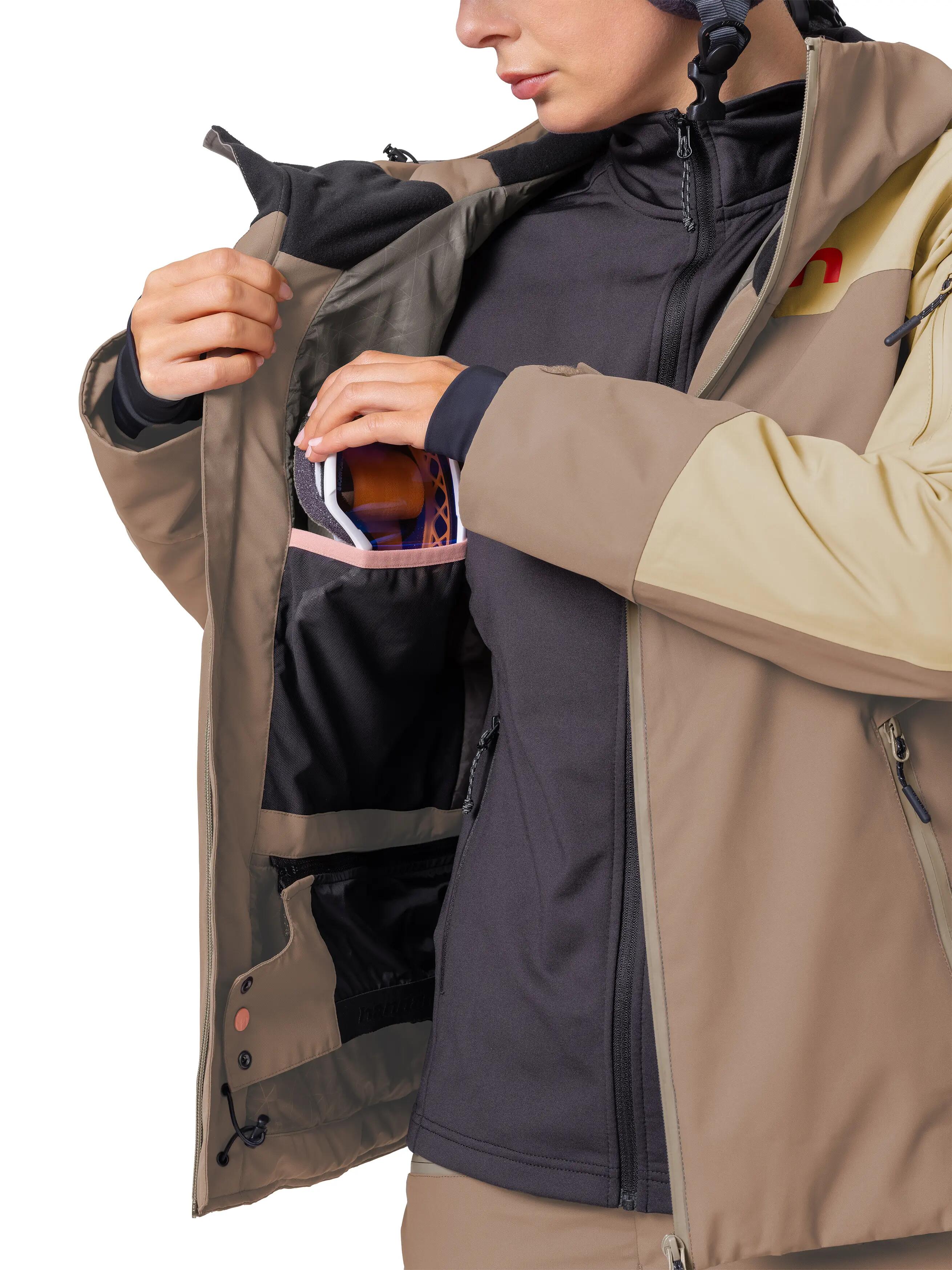 Chaqueta de esquí impermeable y aislante para mujer Hannah 12/15