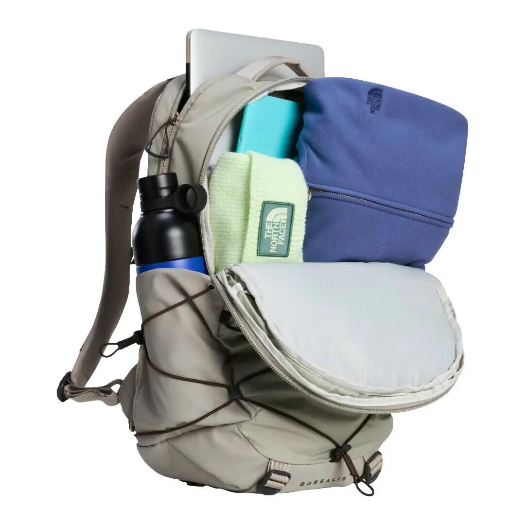 Mochila Beige The North Face Borealis Stone Slab Dark Chestnut Asphalt Grey Mat 4/5
