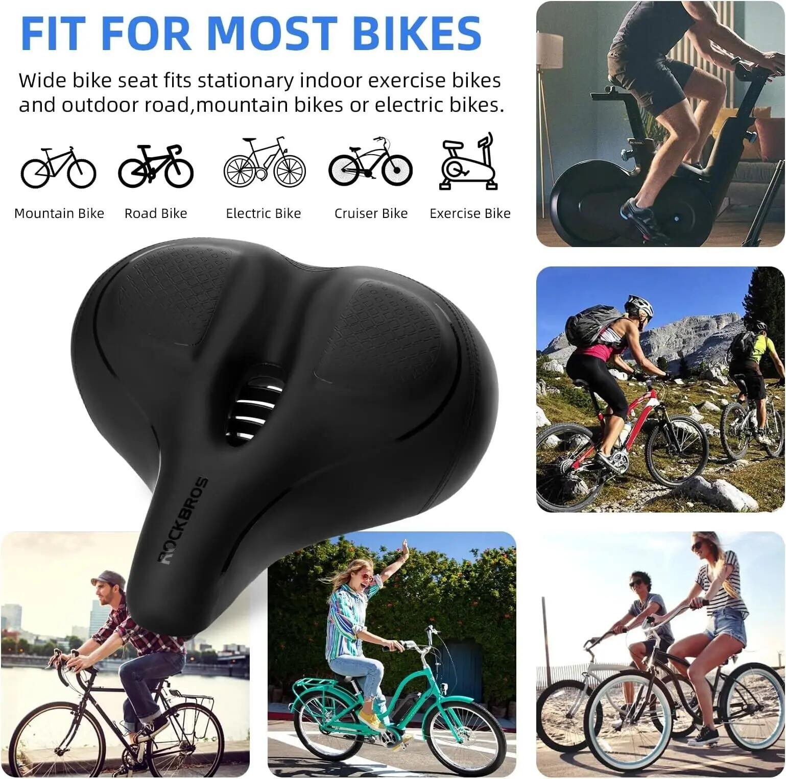 ROCKBROS Fahrradsattel Ergonomischer Belüftung 8/8