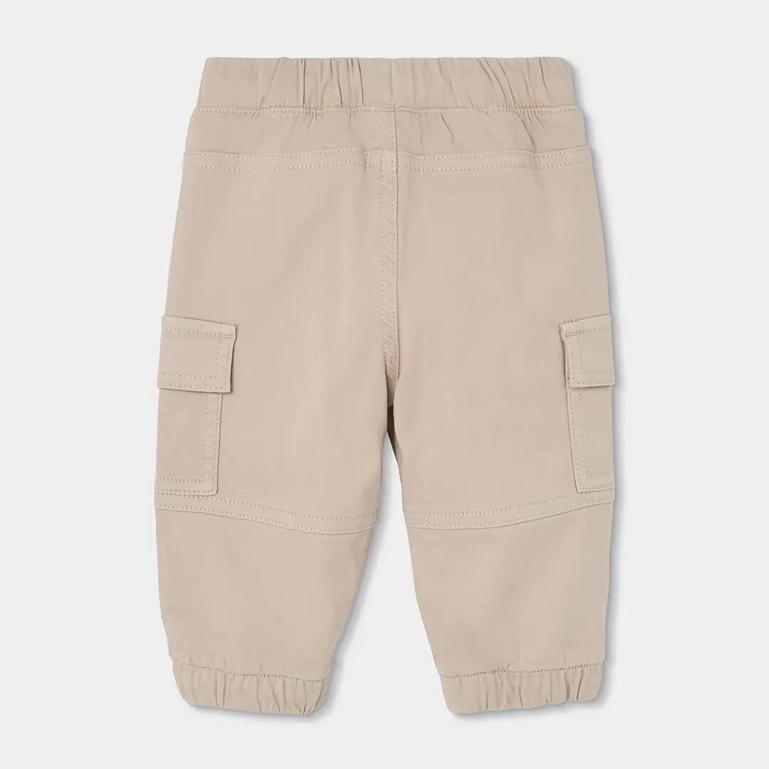 Pantalón cargo beige niño forrado 2/4