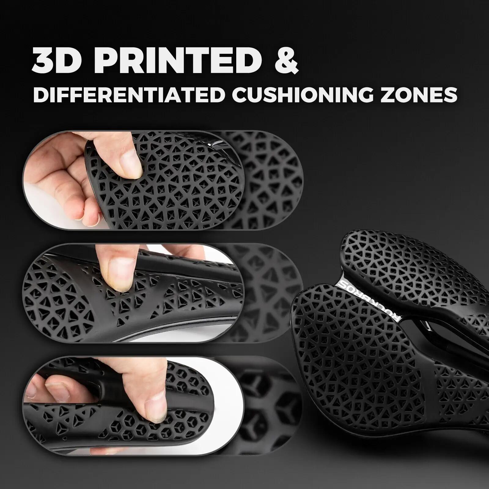 ROCKBROS Fahrradsattel 3D Printed Hohl 3/6